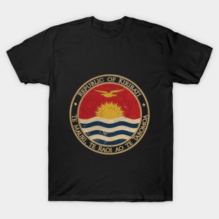 Vintage Republic of Kiribati Oceania Oceanian Flag T-Shirt